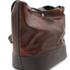 Hermes Picotin GM Long Shoulder Bag Tote Amazonia Leather Dark Brown Silver — view 7