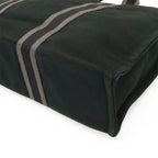 Hermes Fourre Tout MM Tote Bag Canvas Black Gray Silver — view 3