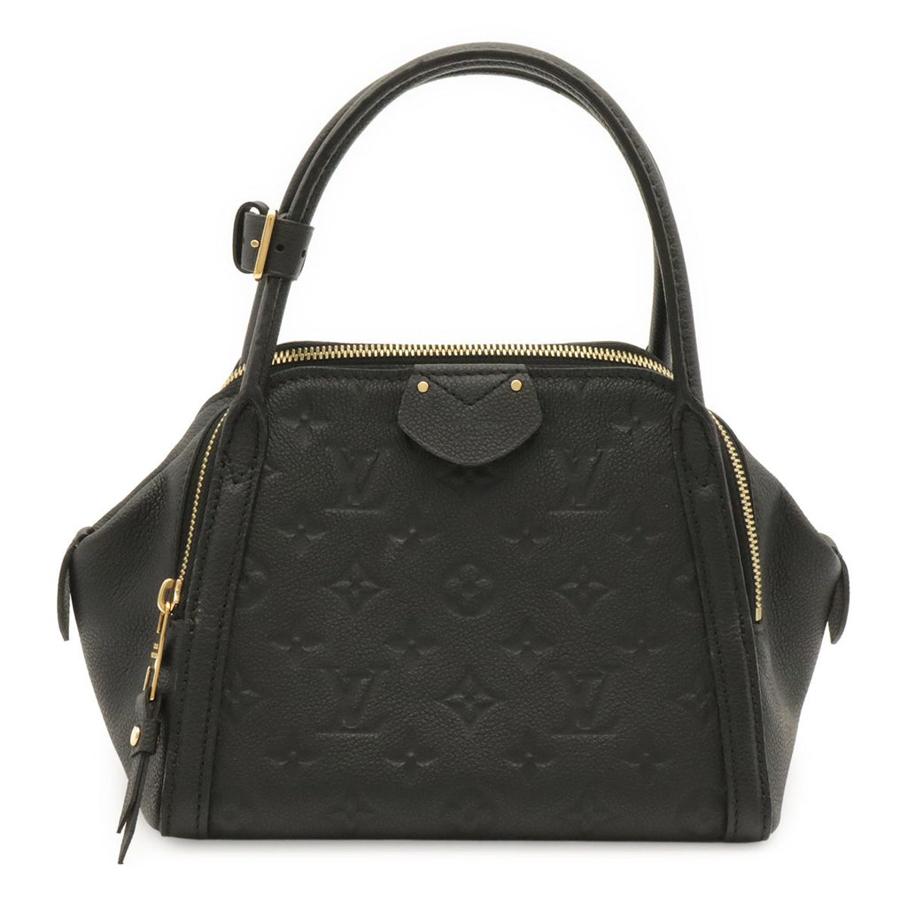 Louis Vuitton Monogram Empreinte Marais BB Mini Bag Noir Black Gold