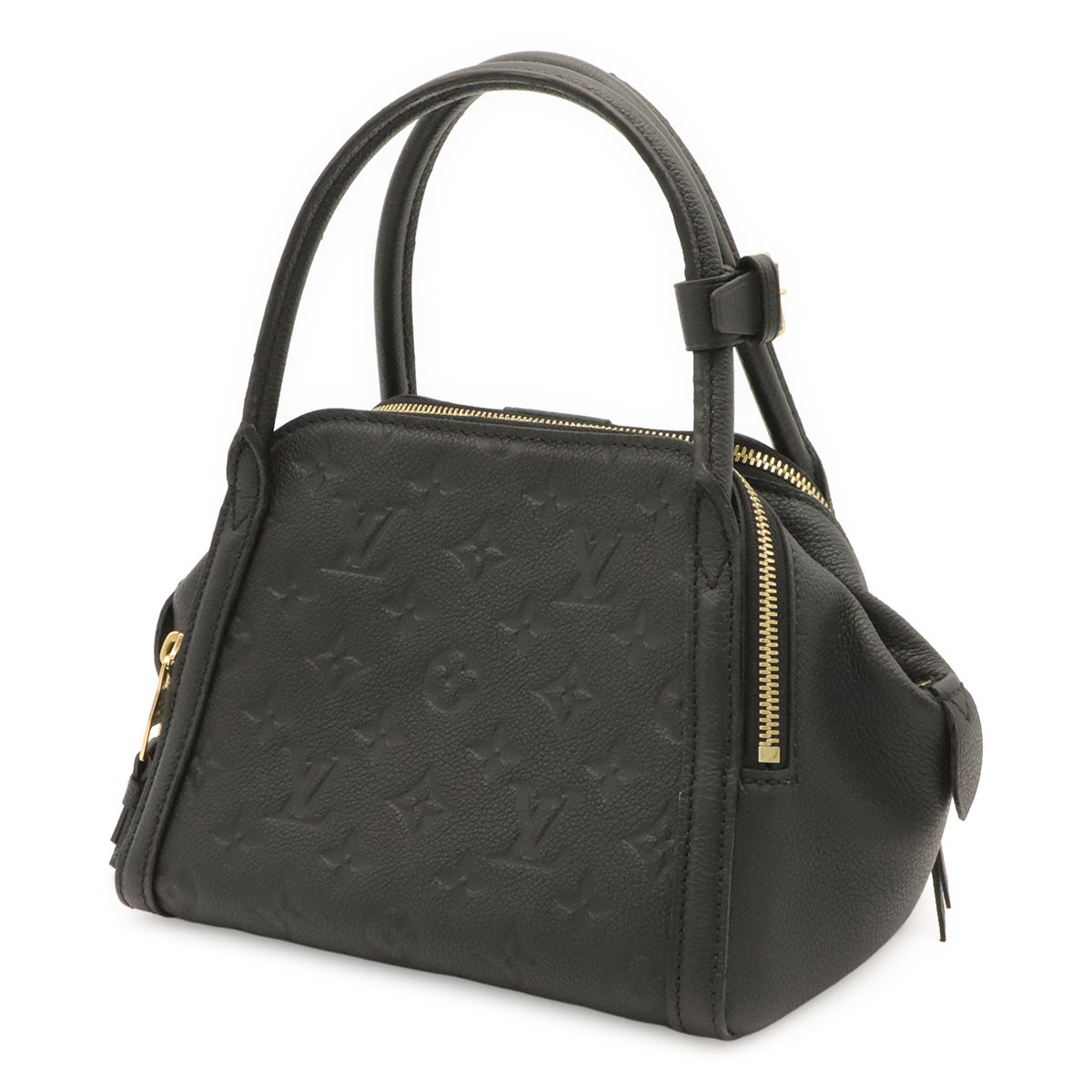 Louis Vuitton Monogram Empreinte Marais BB Mini Bag Noir Black Gold — view 2