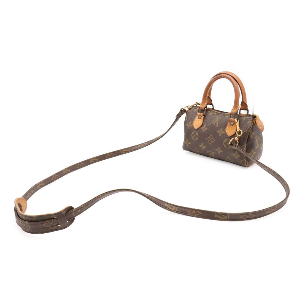 Louis Vuitton Monogram Mini Speedy Mini Bag Pouch Case 2-Way — view 2