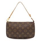 Louis Vuitton Monogram Pochette Accessoires Pouch Handbag Party