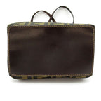 Fendi Zucca Handbag Canvas Leather Brown — view 6