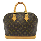 Louis Vuitton Alma Monogram Handbag Brown — view 4