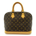 Louis Vuitton Alma Monogram Handbag Brown