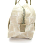 Chanel New Travel Line Mini Boston Bag Nylon Beige Gold — view 3