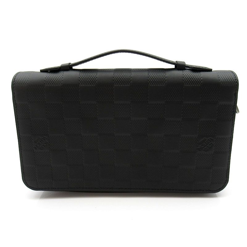 Louis Vuitton Zippy XL Damier Infini Onyx Wallet — view 4