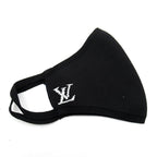 Louis Vuitton LV Initial Mask Maille Nylon Black Shoulder Bag