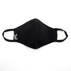 Louis Vuitton LV Initial Mask Maille Nylon Black Shoulder Bag — view 2