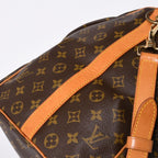 Louis Vuitton Monogram Keepall Bandouliere 50 Brown Boston Bag — view 8