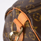 Louis Vuitton Monogram Keepall Bandouliere 50 Brown Boston Bag — view 5