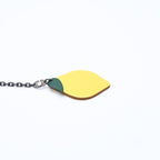 Hermes Charm Bag Leather Lemon Yellow Green Chevre — view 5