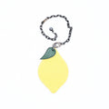 Hermes Charm Bag Leather Lemon Yellow Green Chevre