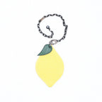 Hermes Charm Bag Leather Lemon Yellow Green Chevre