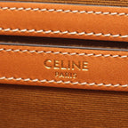 Celine Tote Bag Small Square Cabas Triomphe Leather 2-Way Shoulder — view 4