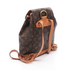 Louis Vuitton Backpack Montsouris MM Monogram Leather — view 2