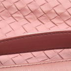 Bottega Veneta Shoulder Bag Intrecciato Pink Leather Chain — view 8