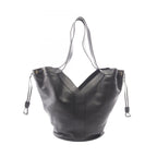 Saint Laurent Paris Tote Hobo Black Leather
