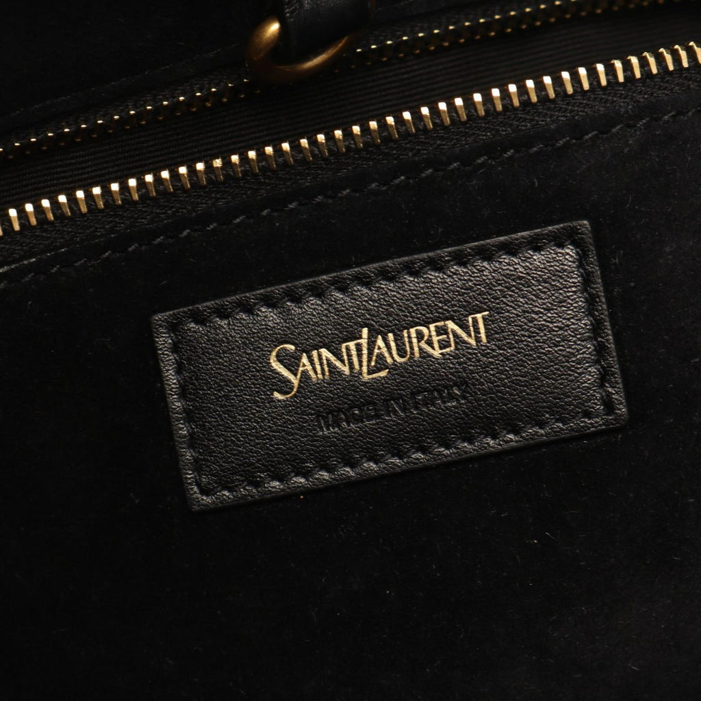 Saint Laurent Paris Tote Hobo Black Leather — view 4