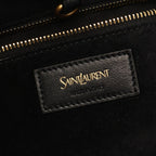 Saint Laurent Paris Tote Hobo Black Leather — view 4