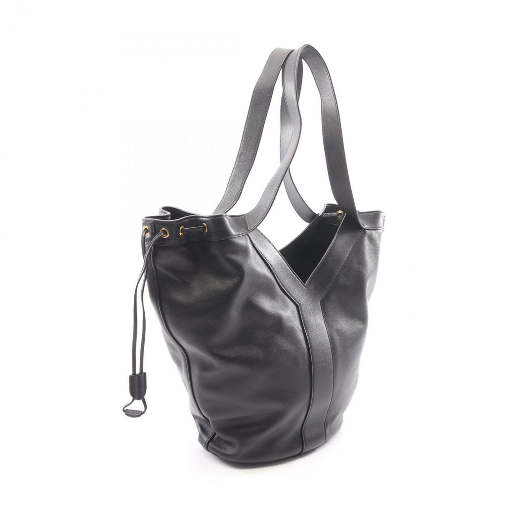 Saint Laurent Paris Tote Hobo Black Leather — view 2