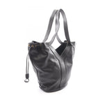 Saint Laurent Paris Tote Hobo Black Leather — view 2
