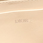 Dior Shoulder Bag Messenger Pouch CD Diamond Ivory Canvas Leather — view 4