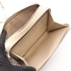 Dior Shoulder Bag Messenger Pouch CD Diamond Ivory Canvas Leather — view 3