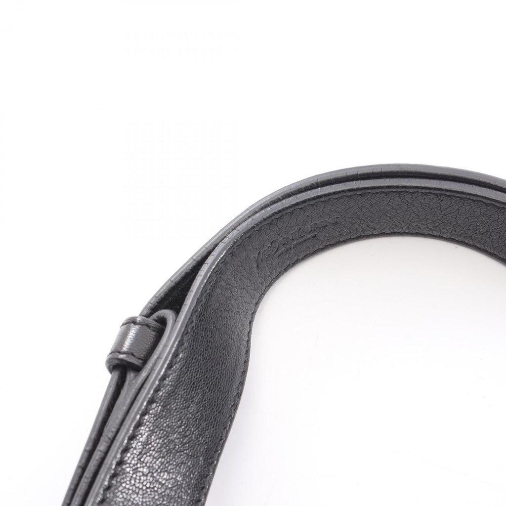 Saint Laurent Rive Gauche Shoulder Bag Naja Black Leather — view 6