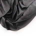 Saint Laurent Rive Gauche Shoulder Bag Naja Black Leather — view 5