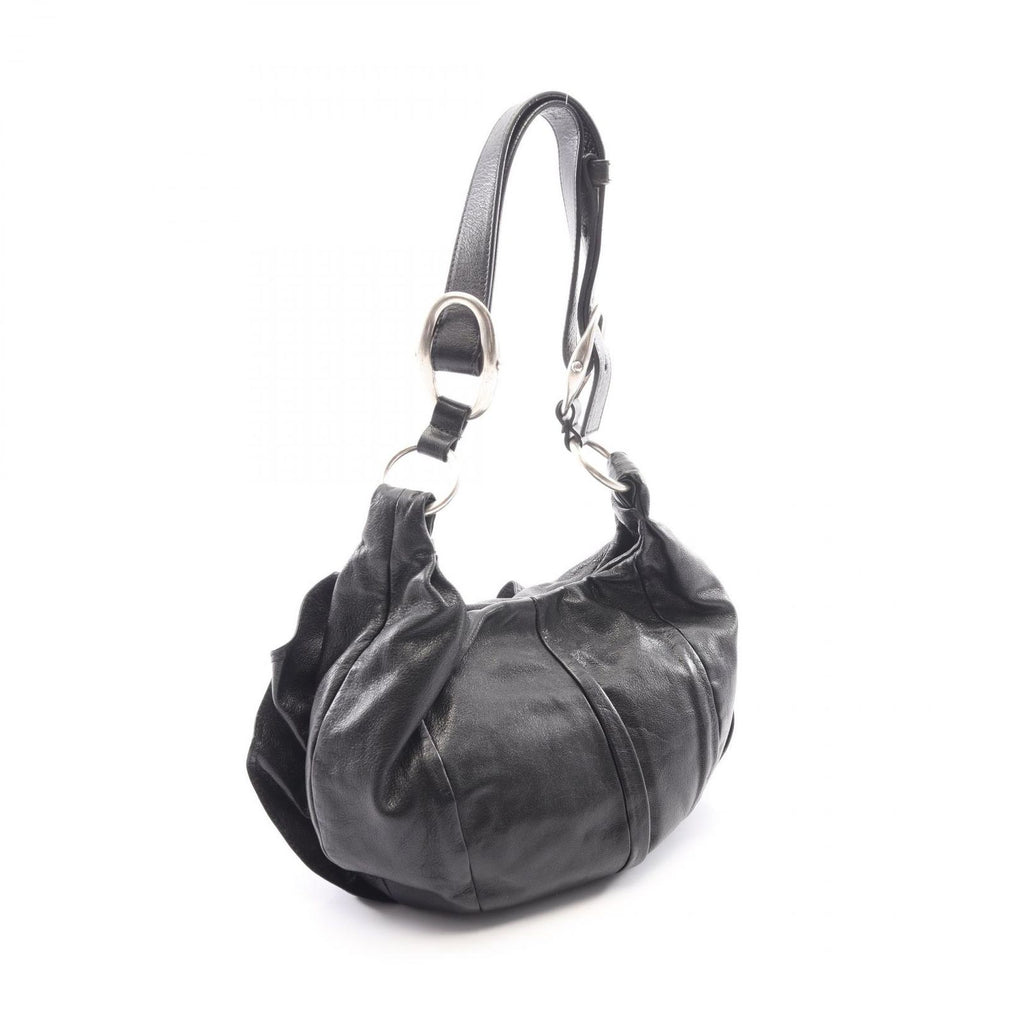 Saint Laurent Rive Gauche Shoulder Bag Naja Black Leather — view 2