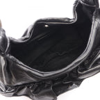 Saint Laurent Rive Gauche Shoulder Bag Naja Black Leather — view 3