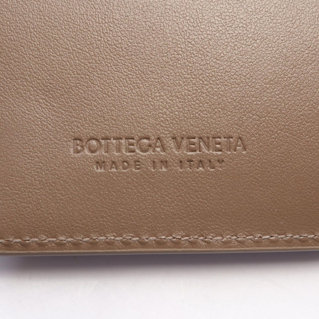 Bottega Veneta Bifold Wallet Intrecciato Leather — view 5