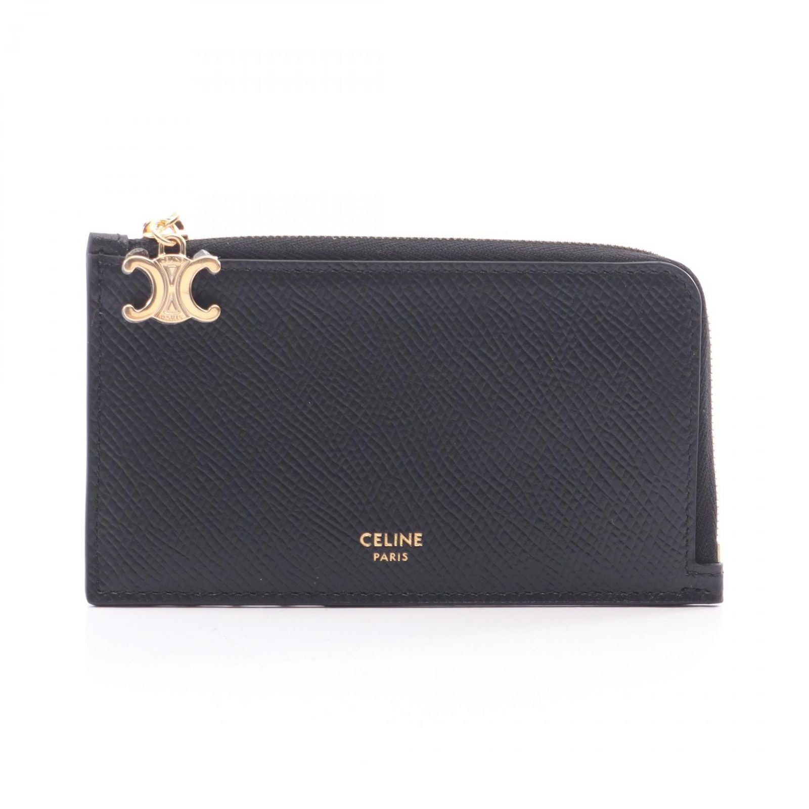 Celine Card Case Long Coin Purse Leather