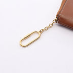 Celine Coin Purse Triomphe with Key Ring 100 Leather — view 5