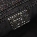 Dior Tote Bag Trotter Black Canvas Leather — view 4