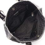 Dior Tote Bag Trotter Black Canvas Leather — view 3
