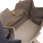 Celine Tote Bag Cabas 16 Gray Leather — view 3