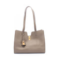 Celine Tote Bag Cabas 16 Gray Leather