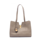 Celine Tote Bag Cabas 16 Gray Leather