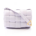 Bottega Veneta Shoulder Bag Padded Cassette Light Purple Leather