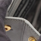 Prada Handbag Galleria Gray Saffiano Leather 2-Way Tote Mini — view 5