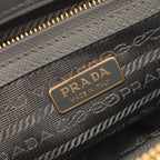 Prada Handbag Galleria Gray Saffiano Leather 2-Way Tote Mini — view 4