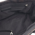 Chanel Tote Bag New Travel Line PM Dark Brown Canvas Leather PM — view 6