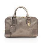 Loewe Handbag Amazona 28 Blanc Leather