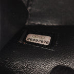 Chanel Shoulder Bag CC Filigree Small Vanity Black Caviar Leather CC Quilted Chain — view 5