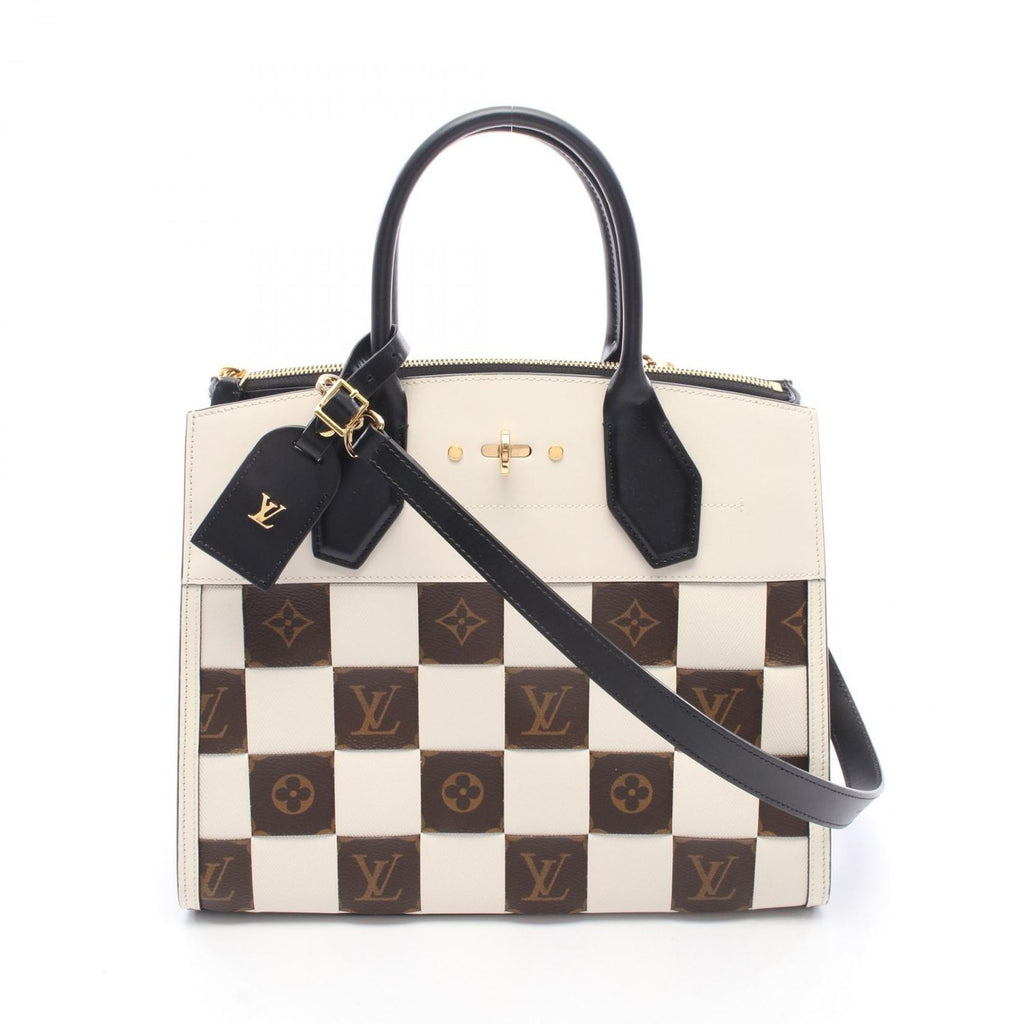 Louis Vuitton Handbag City Steamer MM Leather
