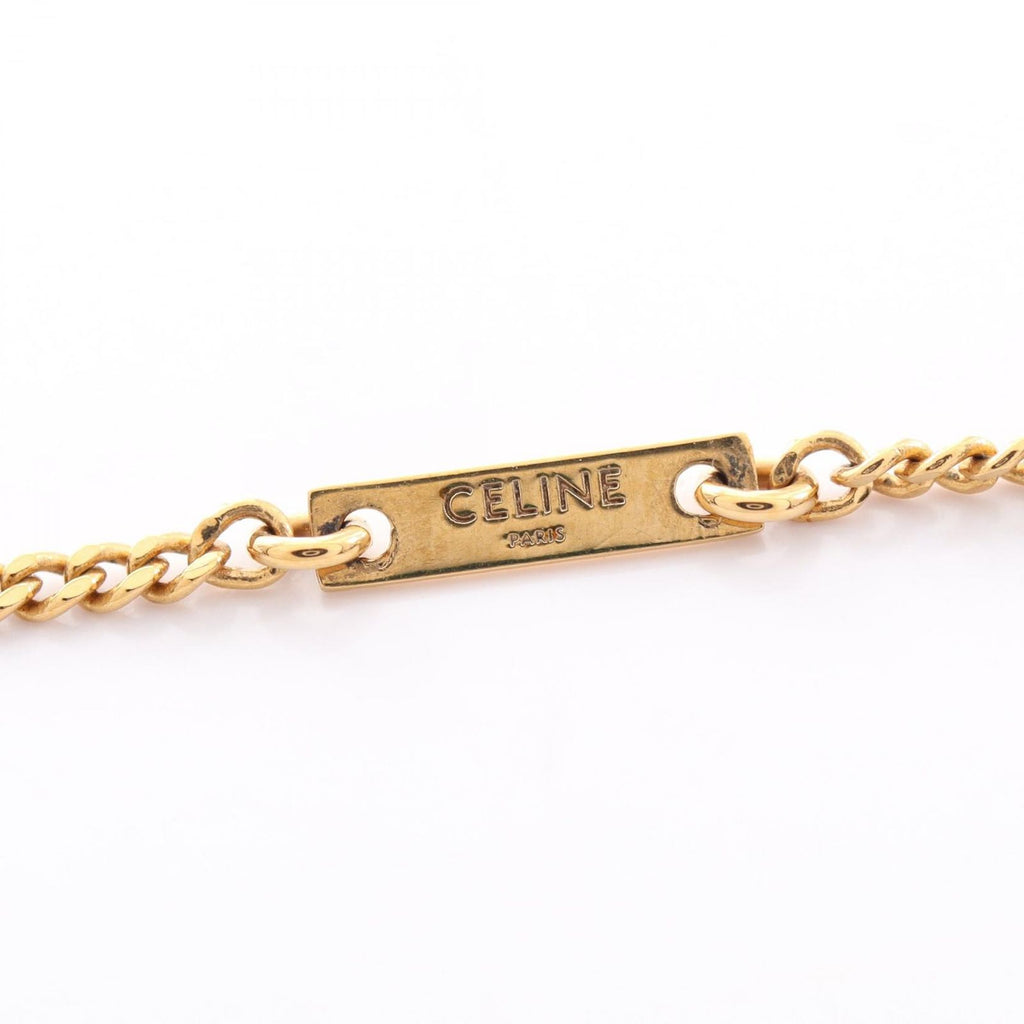 Celine Necklace Triomphe Gold — view 5