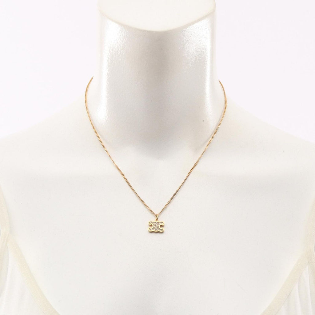 Celine Necklace Triomphe Gold — view 6