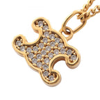 Celine Necklace Triomphe Gold